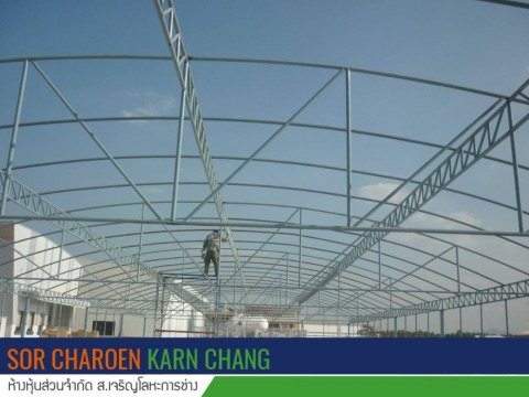 รับผลิตติดตั้งโครงเต็นท์